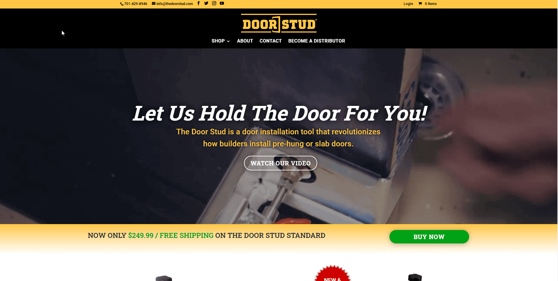 after thedoorstud.com redesign